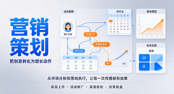 梁溪区营销策划
